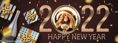 Tạo cover Facebook chúc mừng năm mới 2022